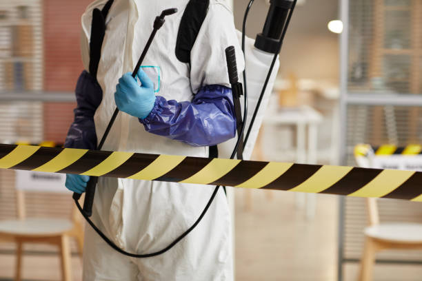 Professional Biohazard Cleanup technician working in Litchfield, MN